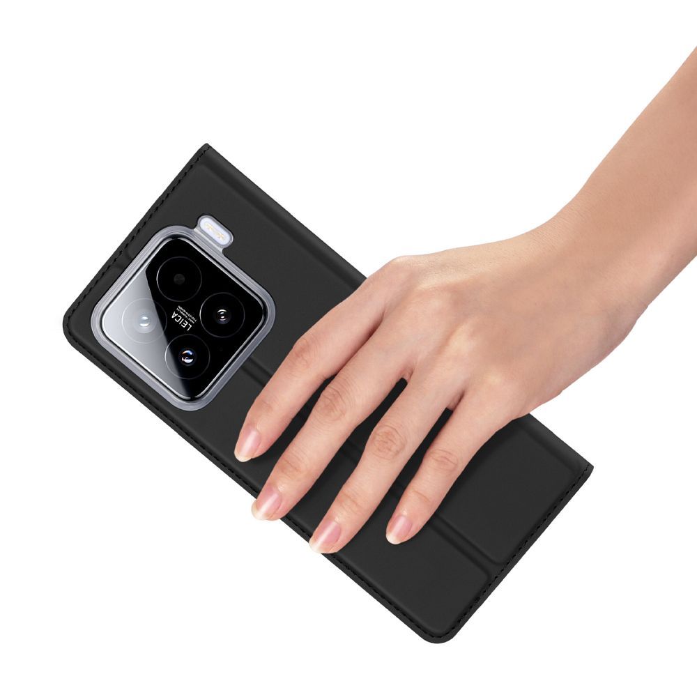 DUX DUCIS wallet case SKIN PRO for XIAOMI 15 black