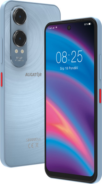 Aligator S8000 Duo 4GB/128GB modrá