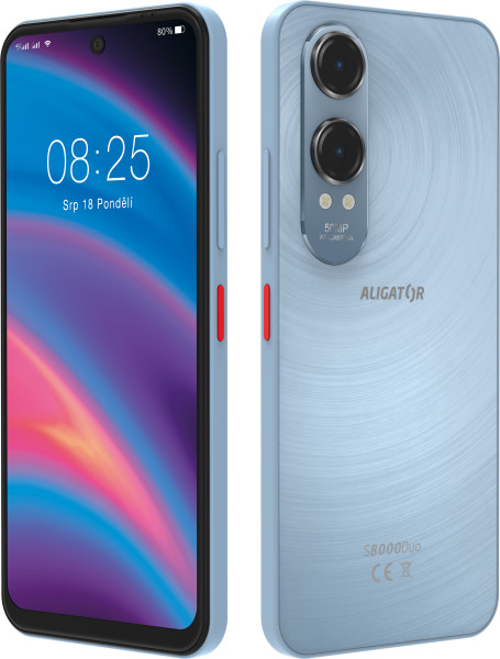 Aligator S8000 Duo 4GB/128GB modrá