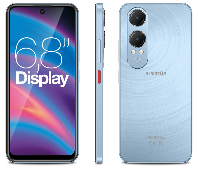 Aligator S8000 Duo 4GB/128GB modrá