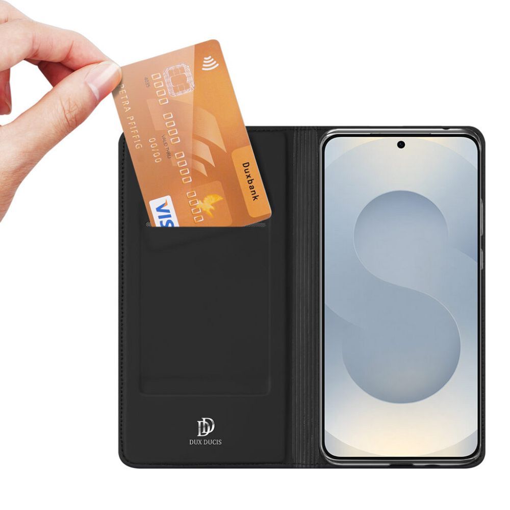 Flipové pouzdro DUX DUCIS wallet case SKIN PRO pro Xiaomi 15 Pro, černá
