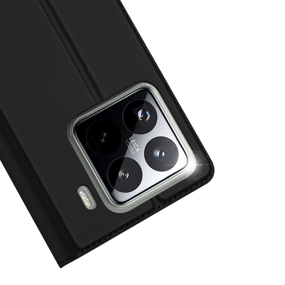 DUX DUCIS wallet case SKIN PRO for XIAOMI 15 Pro black