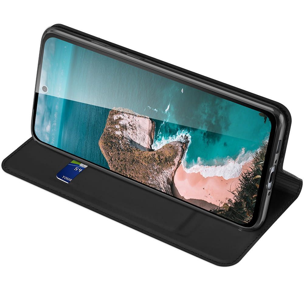 DUX DUCIS wallet case SKIN PRO for SAMSUNG A36/56 5G black