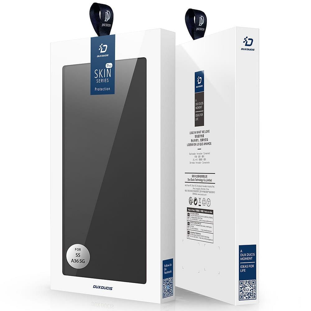 DUX DUCIS wallet case SKIN PRO for SAMSUNG A36/56 5G black