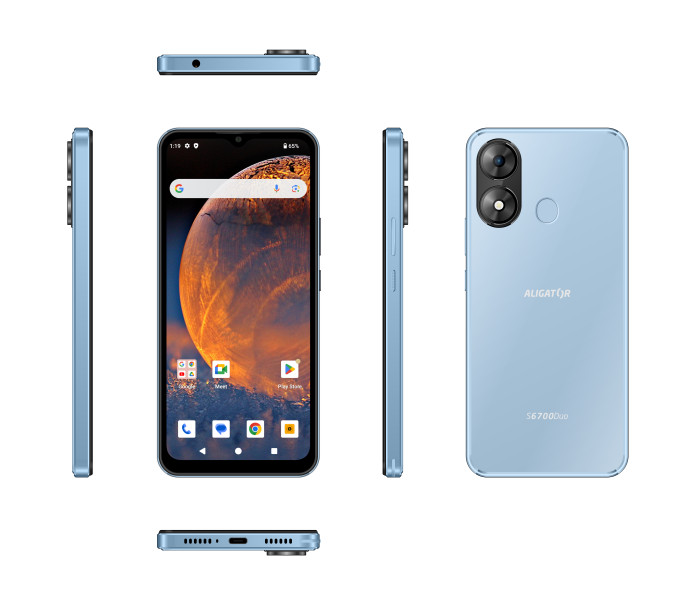 Aligator S6700 Duo 4GB/128GB modrá