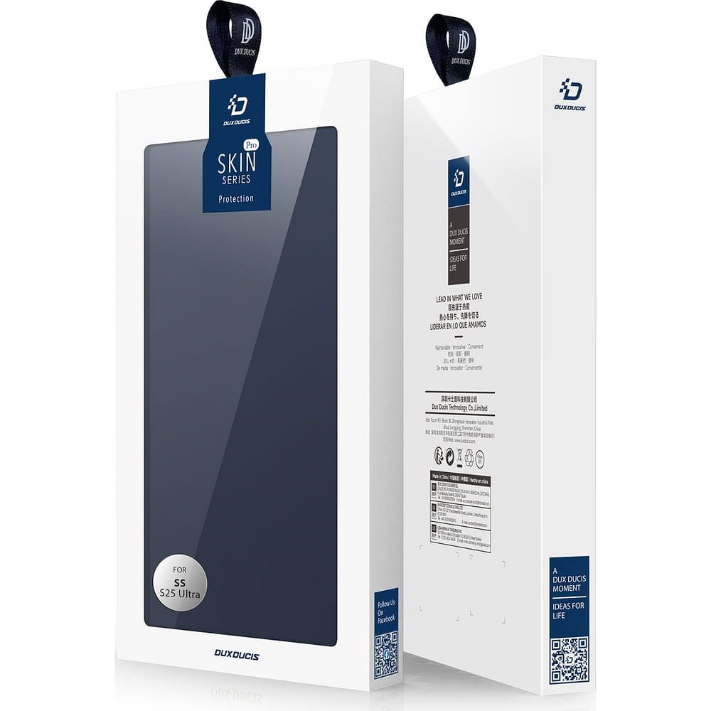 DUX DUCIS wallet case SKIN PRO for SAMSUNG S25 Ultra blue