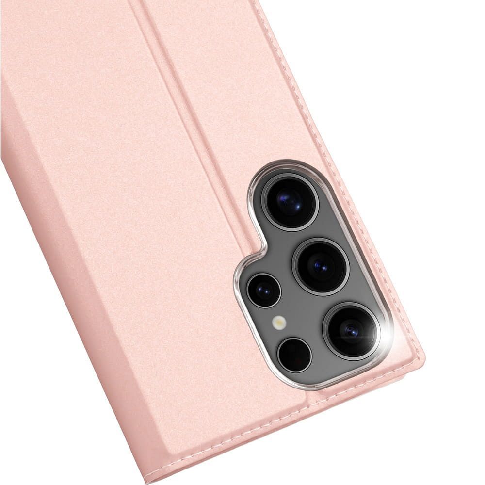 DUX DUCIS wallet case SKIN PRO for SAMSUNG S25 Ultra rose