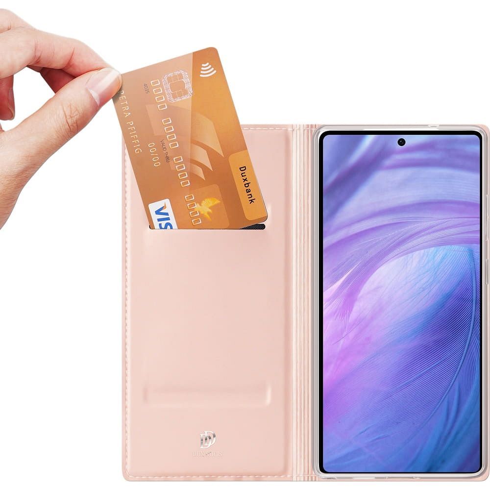 DUX DUCIS wallet case SKIN PRO for SAMSUNG S25 Ultra rose