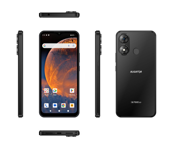 Aligator S6700 Duo 4GB/128GB černá