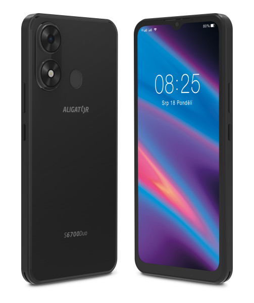 Aligator S6700 Duo 4GB/128GB černá