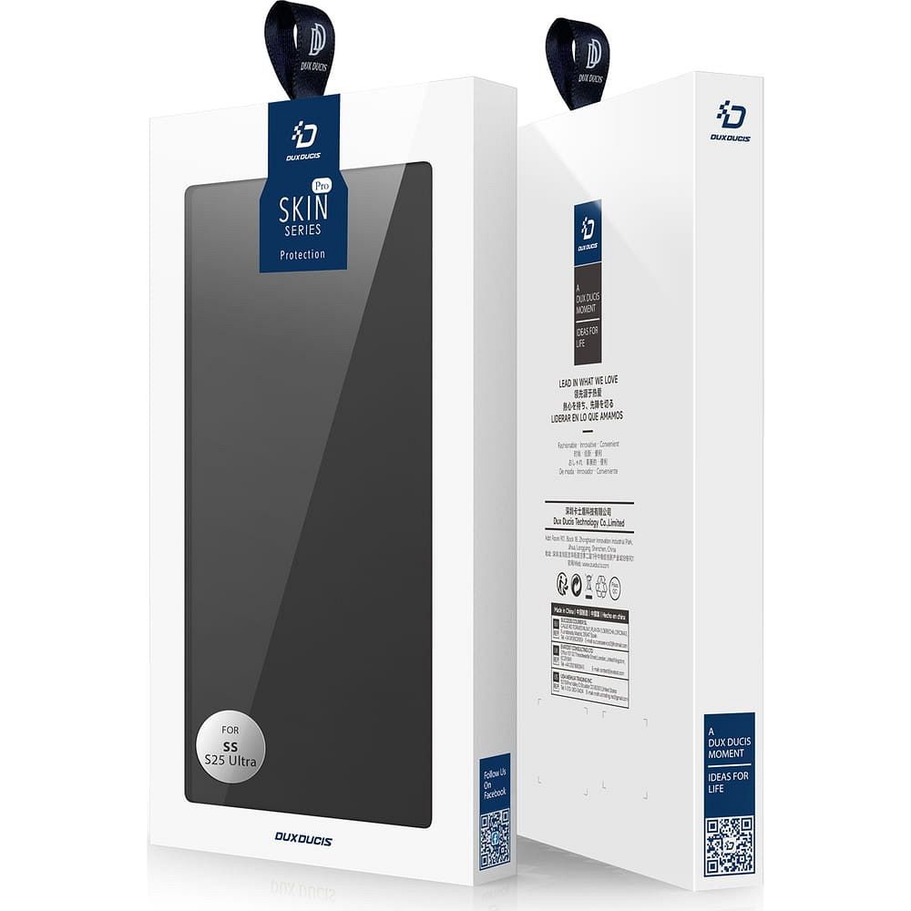 DUX DUCIS wallet case SKIN PRO for SAMSUNG S25 Ultra black