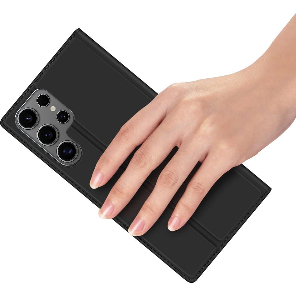 DUX DUCIS wallet case SKIN PRO for SAMSUNG S25 Ultra black