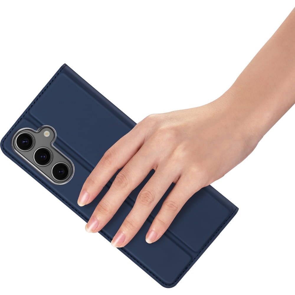 DUX DUCIS wallet case SKIN PRO for SAMSUNG S25 Plus blue