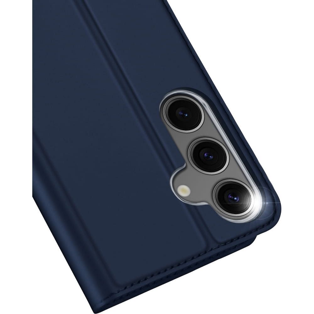 Flipové pouzdro DUX DUCIS wallet case SKIN PRO pro Samsung Galaxy S25, modrá