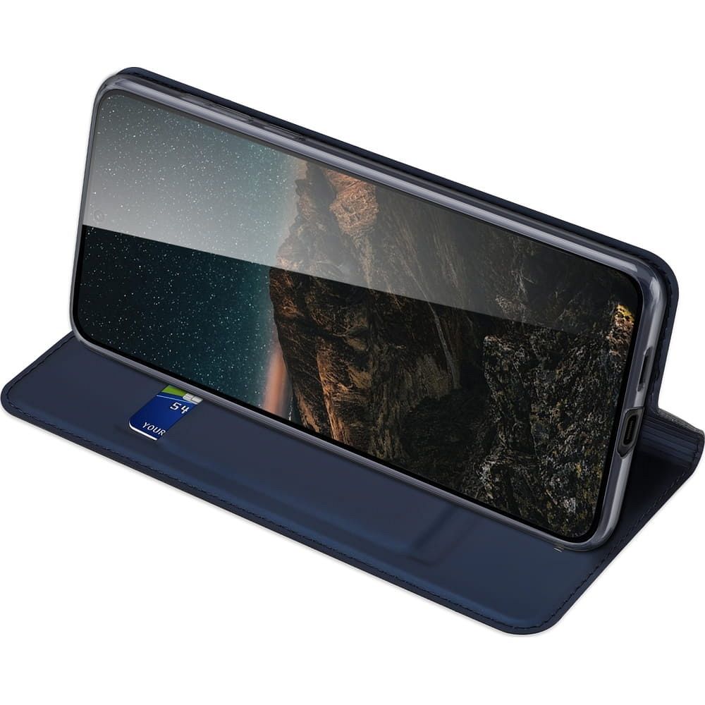 Flipové pouzdro DUX DUCIS wallet case SKIN PRO pro Samsung Galaxy S25, modrá