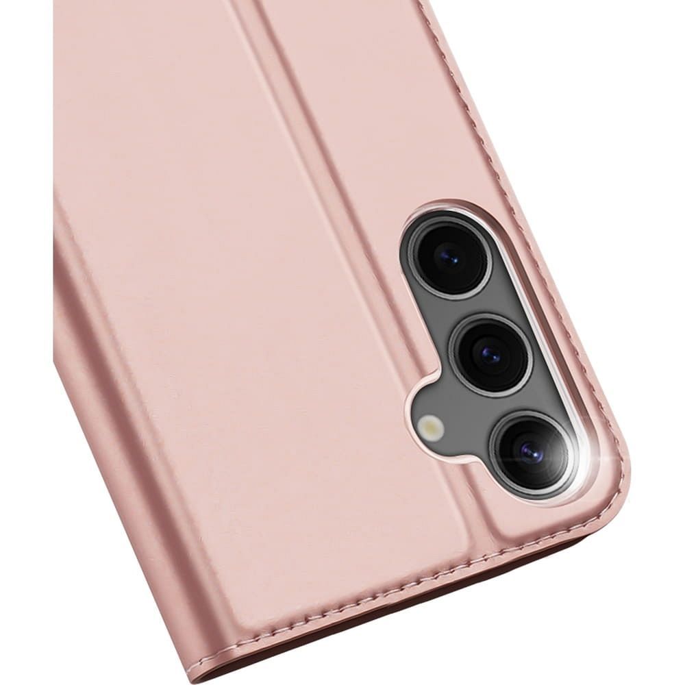 DUX DUCIS wallet case SKIN PRO for SAMSUNG S25 rose