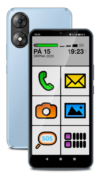 Aligator S6700 Senior 4GB/128GB modrá