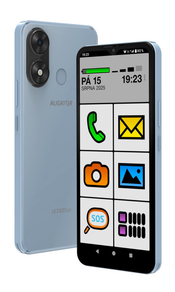 Aligator S6700 Senior 4GB/128GB modrá