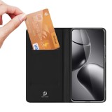DUX DUCIS wallet case SKIN PRO for XIAOMI 14T black