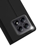 DUX DUCIS wallet case SKIN PRO for XIAOMI 14T black
