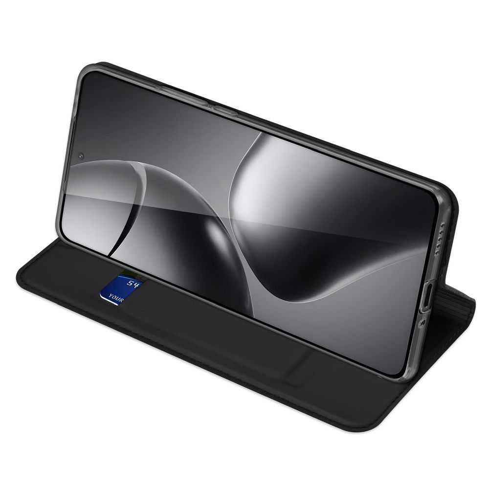 DUX DUCIS wallet case SKIN PRO for XIAOMI 14T black