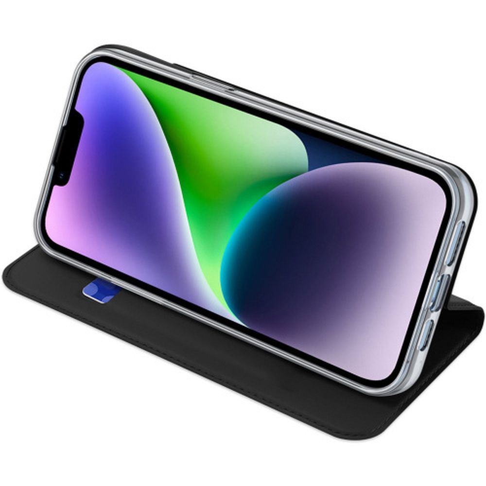 DUX DUCIS wallet case SKIN PRO for IPHONE 15 Plus black