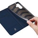 DUX DUCIS wallet case SKIN PRO for SAMSUNG A15 5G blue