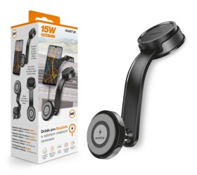 Aligator Držiak do auta pre MagSafe s odolným ohybným ramenom, na palubnú dosku