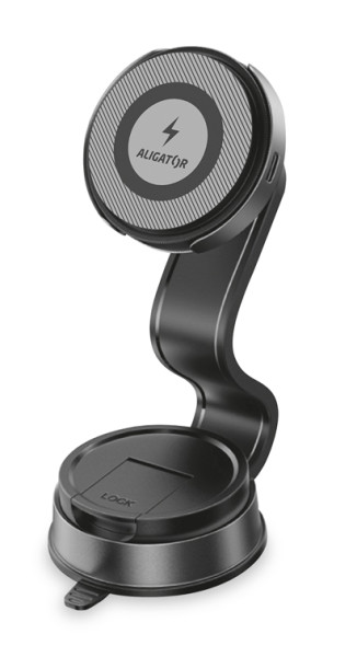Aligator Držák do auta pro MagSafe s odolným ohebným ramenem, na palubní desku