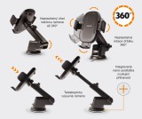 Držák do auta s výsuvným ramenem HA21 Aligator Multi na čelní sklo a palubní desku, univerzální