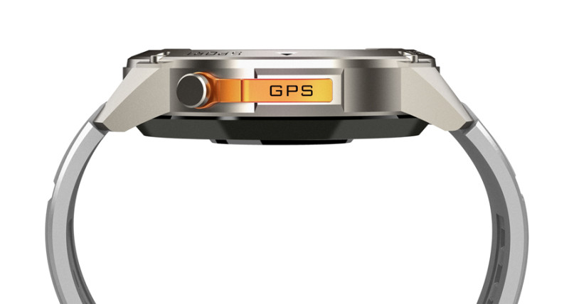 Aligator Watch GPS stříbrná