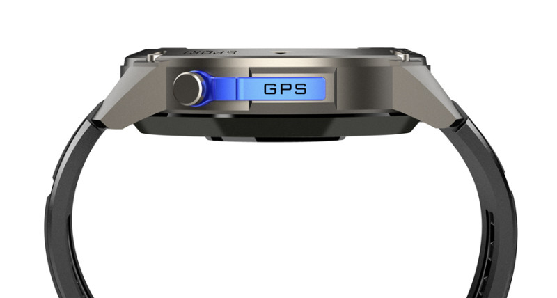 Chytré hodinky ALIGATOR Watch GPS, černé