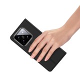 DUX DUCIS wallet case SKIN PRO for XIAOMI 14 black