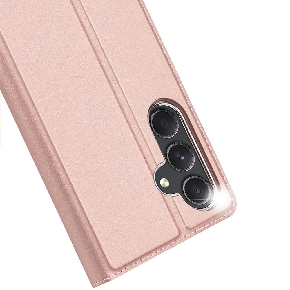 DUX DUCIS wallet case SKIN PRO for SAMSUNG S24 Plus rose