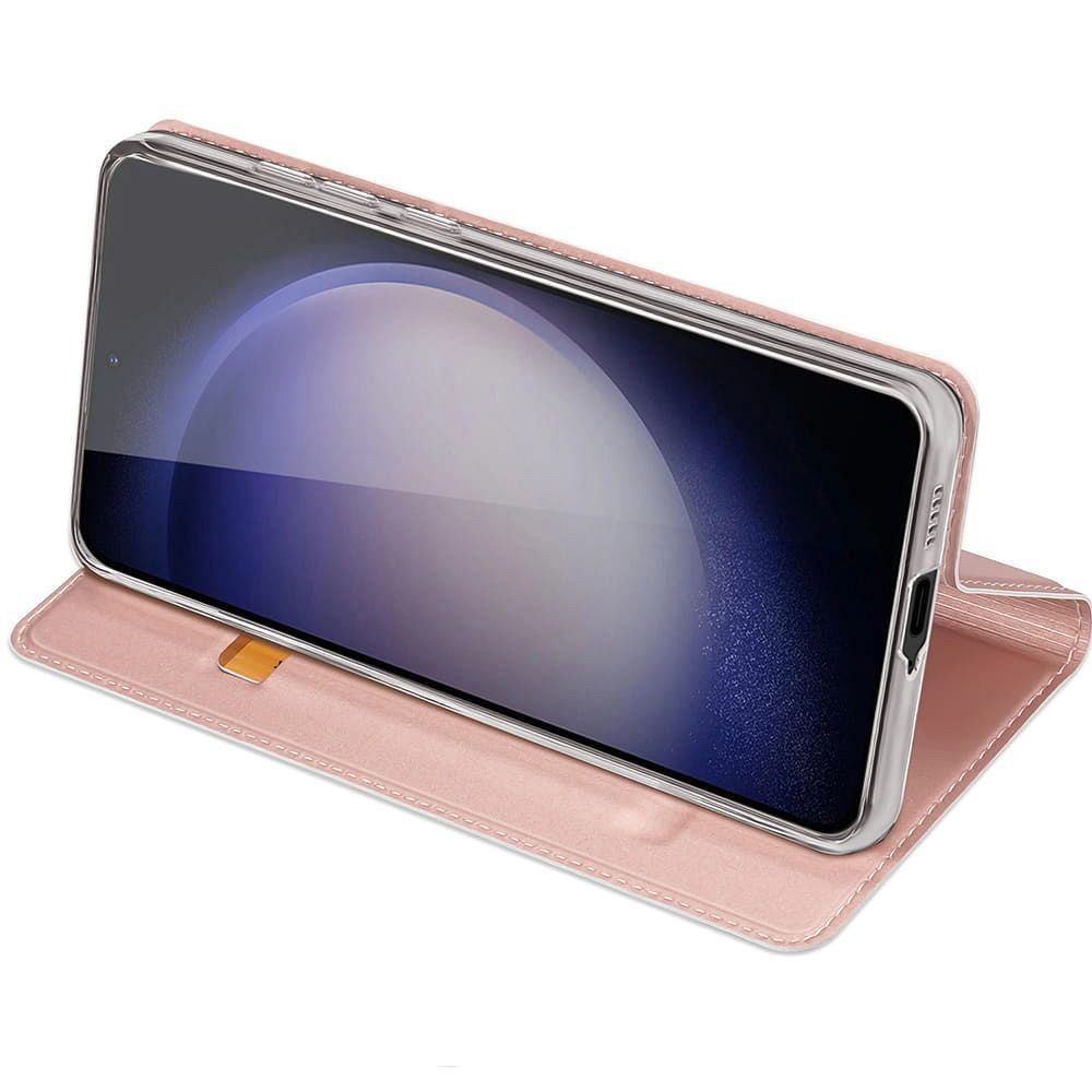 DUX DUCIS wallet case SKIN PRO for SAMSUNG S24 Plus rose