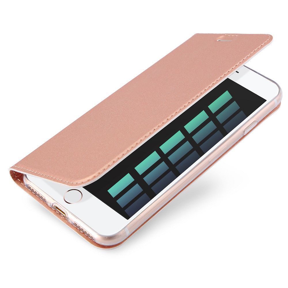 DUX DUCIS wallet case SKIN PRO for SAMSUNG A25 5G rose