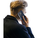 DUX DUCIS wallet case SKIN PRO for IPHONE 15 Pro blue