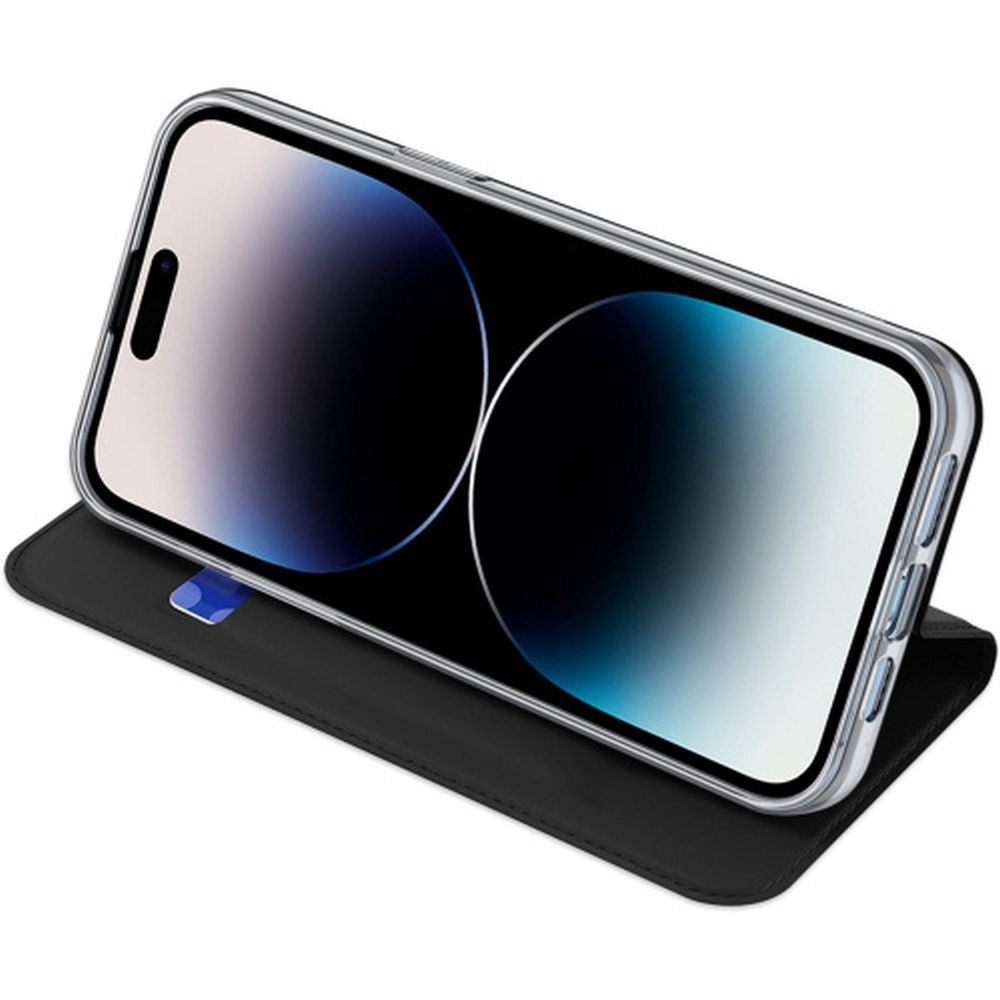 DUX DUCIS wallet case SKIN PRO for IPHONE 15 Pro black