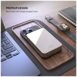 Powerbanka FIXED MagZen 10 Crystal s bezdrátovým nabíjením se standardem Qi2 a podporou MagSafe, 10 000 mAh, titanová