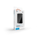 Powerbanka FIXED MagZen 10 Crystal s bezdrátovým nabíjením se standardem Qi2 a podporou MagSafe, 10 000 mAh, černá