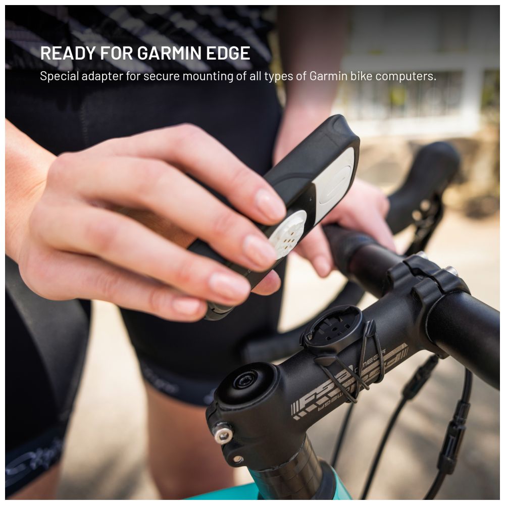 Držák chytrých hodinek na kolo FIXED Dock for Garmin 22mm, černý