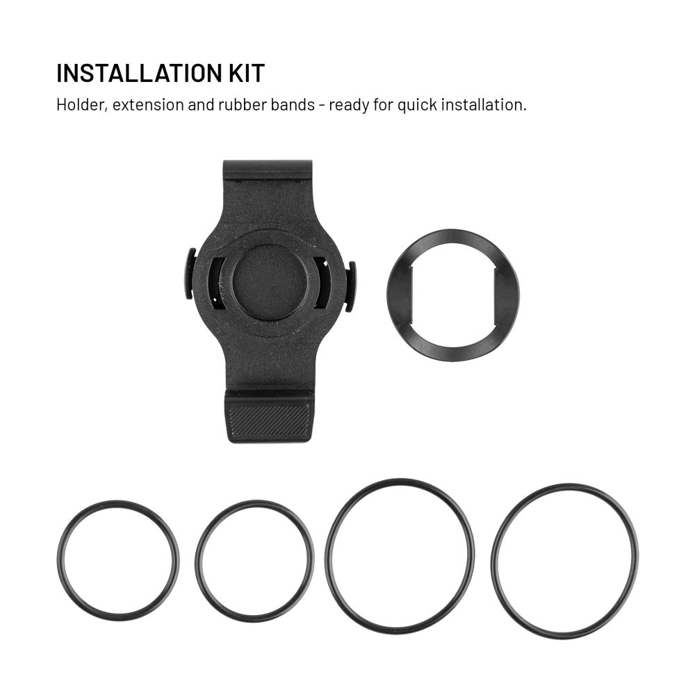 Držák chytrých hodinek na kolo FIXED Dock for Garmin 22mm, černý