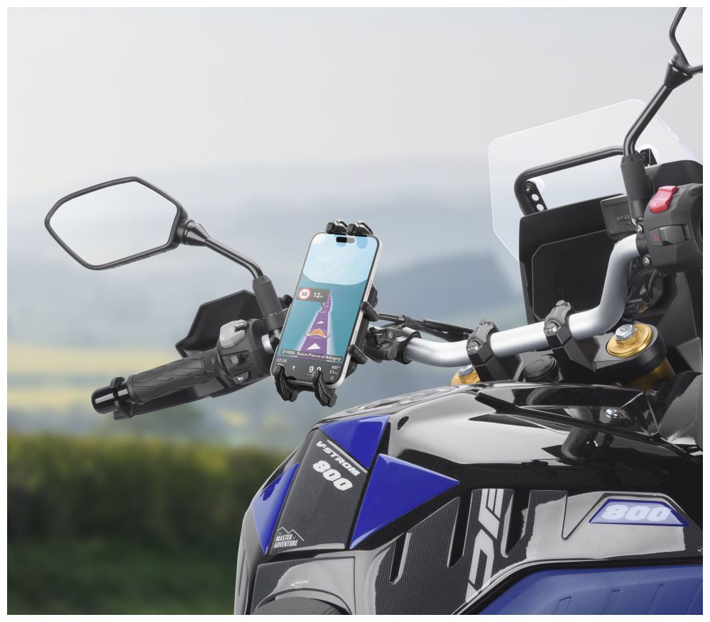 Univerzální držák na odolné mobilní telefony Interphone Crab Rugged Pro s antivibrací