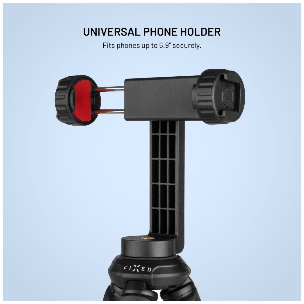 1/4" Držák na telefon FIXED, 1/4" závit, černý