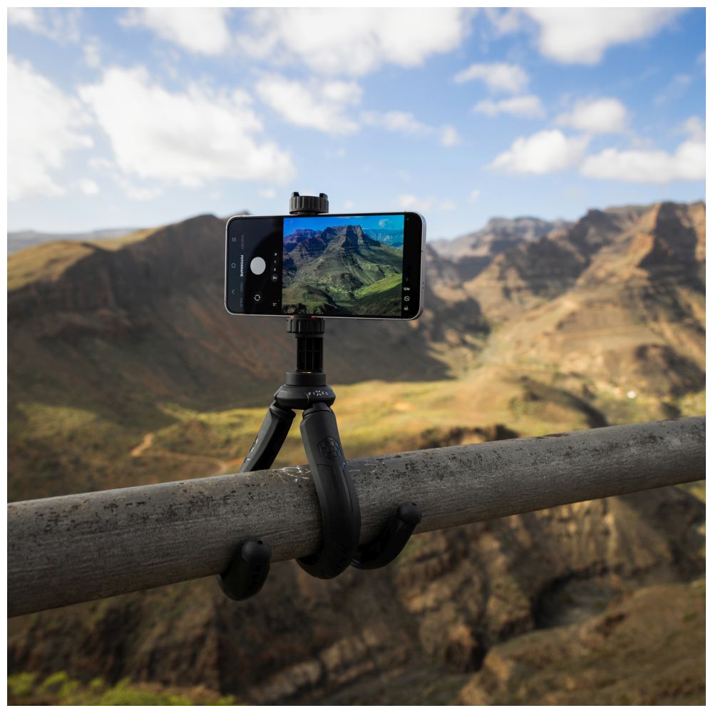 1/4" Držák na telefon FIXED, 1/4" závit, černý