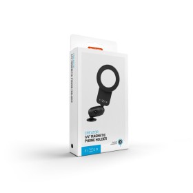 1/4" Magnetický Držiak na telefón FIXED, s podporou MagSafe, 1/4" závit, čierny