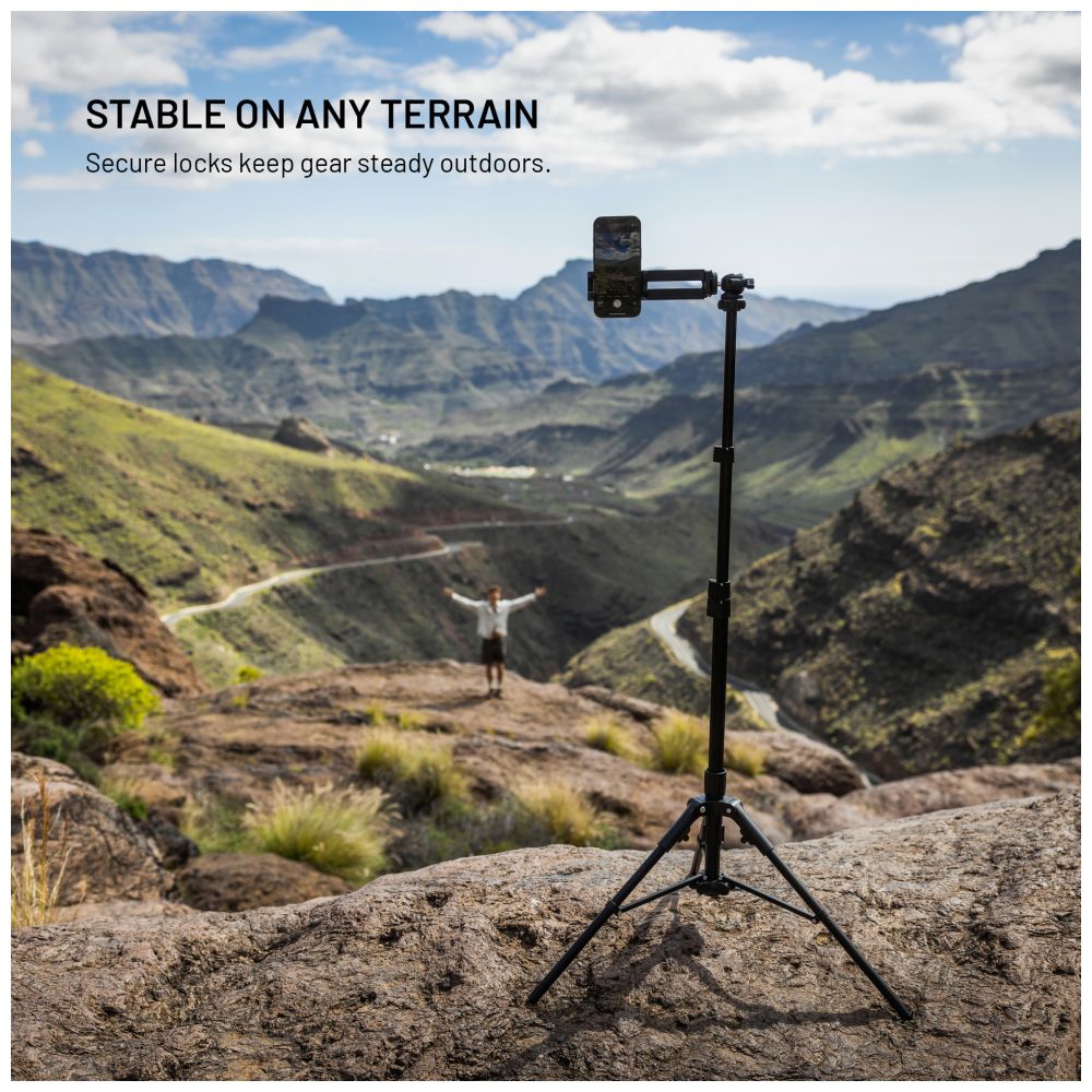 Extra dlouhý stativ FIXED Creator Tripod, 1,9m, 1/4" závit, černý