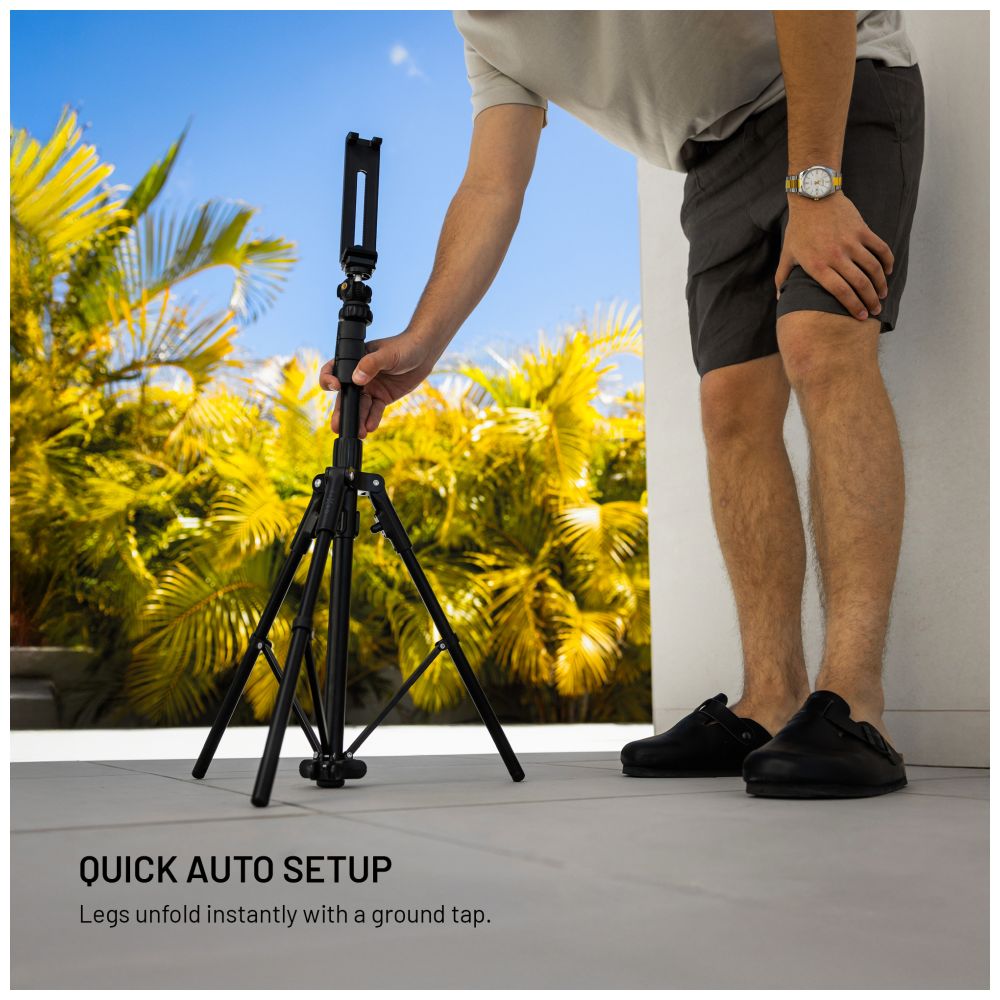 Extra dlouhý stativ FIXED Creator Tripod, 1,9m, 1/4" závit, černý