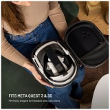 Ochranné pouzdro FIXED VR Protective Case pro Meta Quest 3/3S, šedé