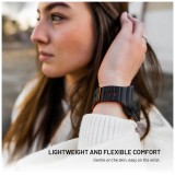 Magnetický řemínek FIXED Silicone Magnetic Strap pro Apple Watch 44/45/46/49mm, černý